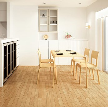 住宅設備と建材の専門店kentaro 大建工業 オトユカフロア45 直貼り フローリング 7色 直貼りボンド付き マンション6畳1室